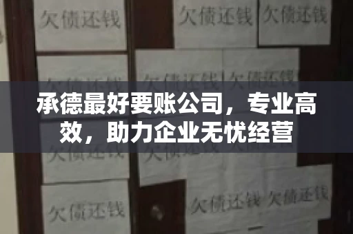 承德最好要账公司，专业高效，助力企业无忧经营