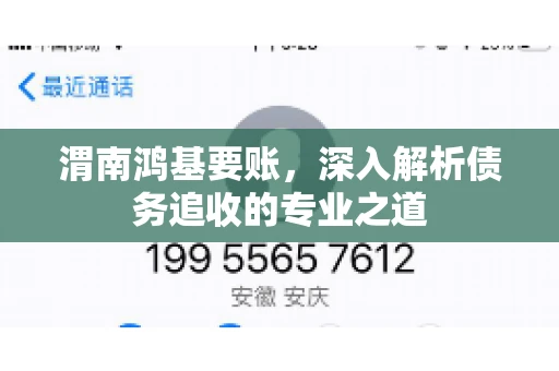 渭南鸿基要账，深入解析债务追收的专业之道