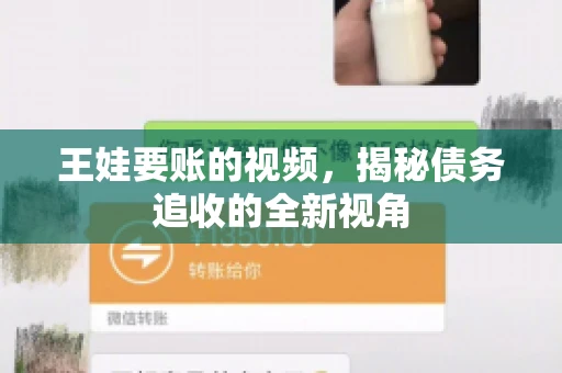 王娃要账的视频，揭秘债务追收的全新视角