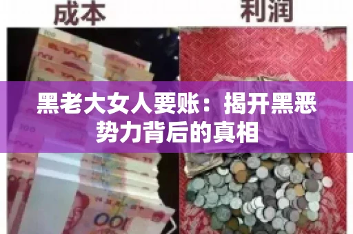 黑老大女人要账:揭开黑恶势力背后的真相 黑老大女人要账:揭开黑恶势力背后的真相