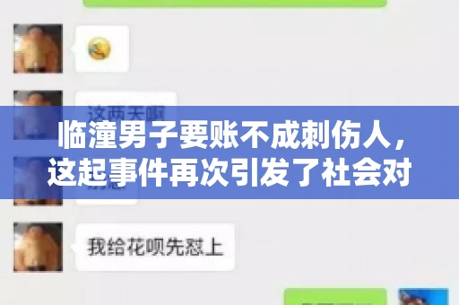 临潼男子要账不成刺伤人，这起事件再次引发了社会对讨债行为的关注。在这个故事中，我们不仅要了解事件的经过，还要思考如何避免类似悲剧的发生。
