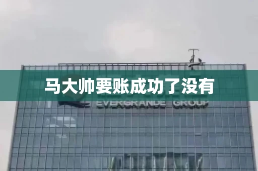 马大帅要账成功了没有