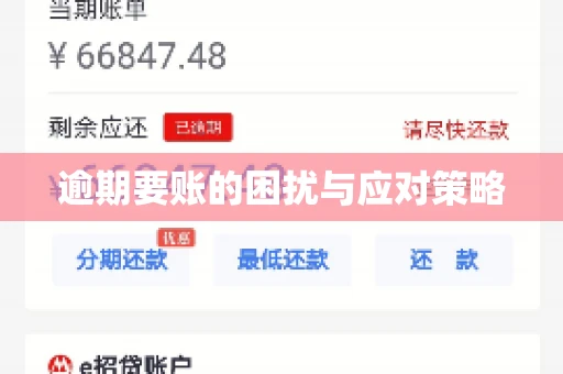 逾期要账的困扰与应对策略