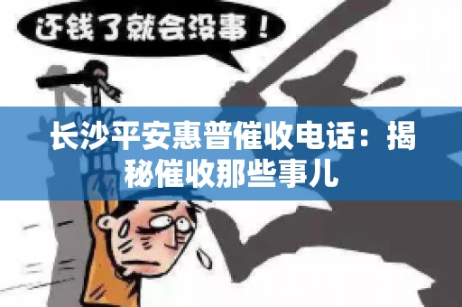 长沙平安惠普催收电话：揭秘催收那些事儿